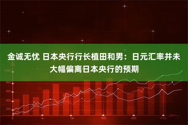 金诚无忧 日本央行行长植田和男：日元汇率并未大幅偏离日本央行的预期