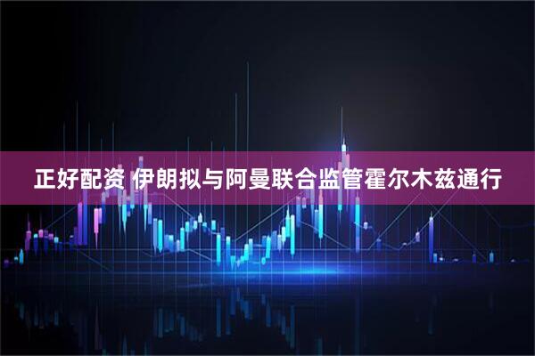 正好配资 伊朗拟与阿曼联合监管霍尔木兹通行