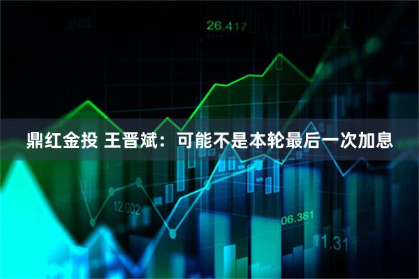 鼎红金投 王晋斌：可能不是本轮最后一次加息